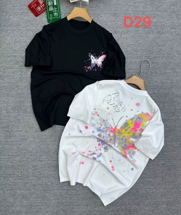 Paint Splash Butterfly Tee Paint Splash Butterfly Tee