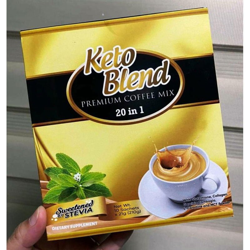 20-in-1.jpg Keto Blend Premium Coffee Mix 20 in 1 Sweetened By Stevia