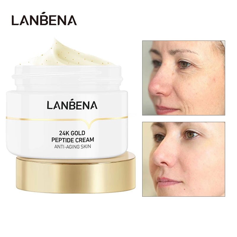 Lanbena 24K Gold Peptide Cream Anti-Aging Skin
