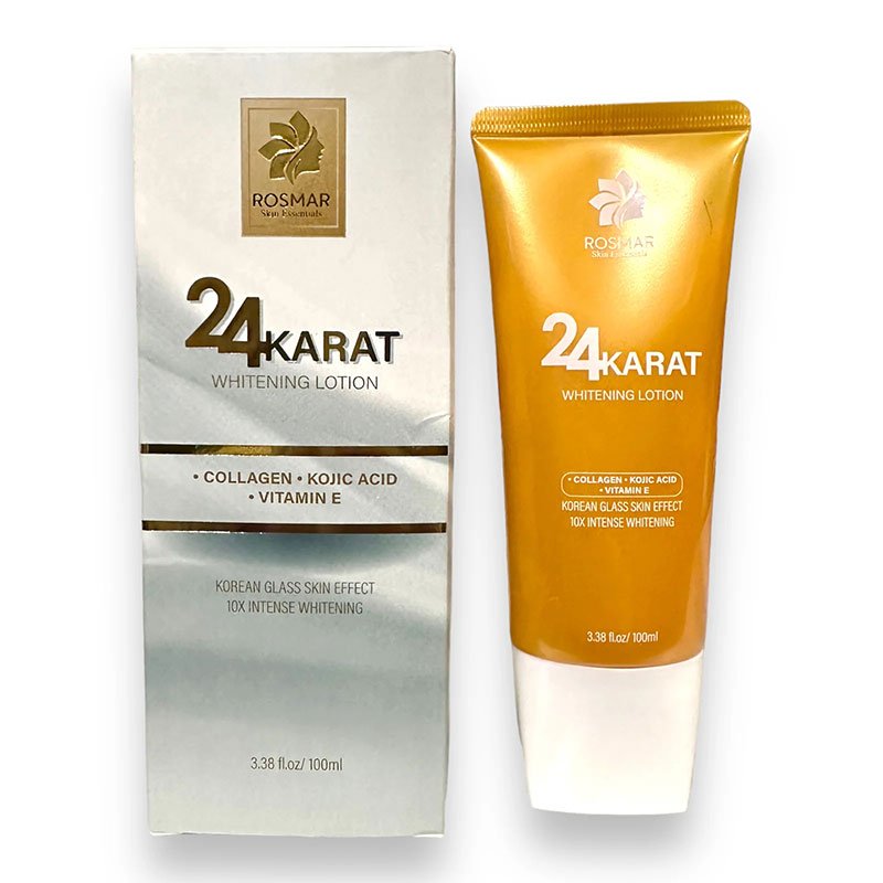 24K-Whitening-Lotion.jpg Rosmar 24 Karat Whitening Lotion 100ml
