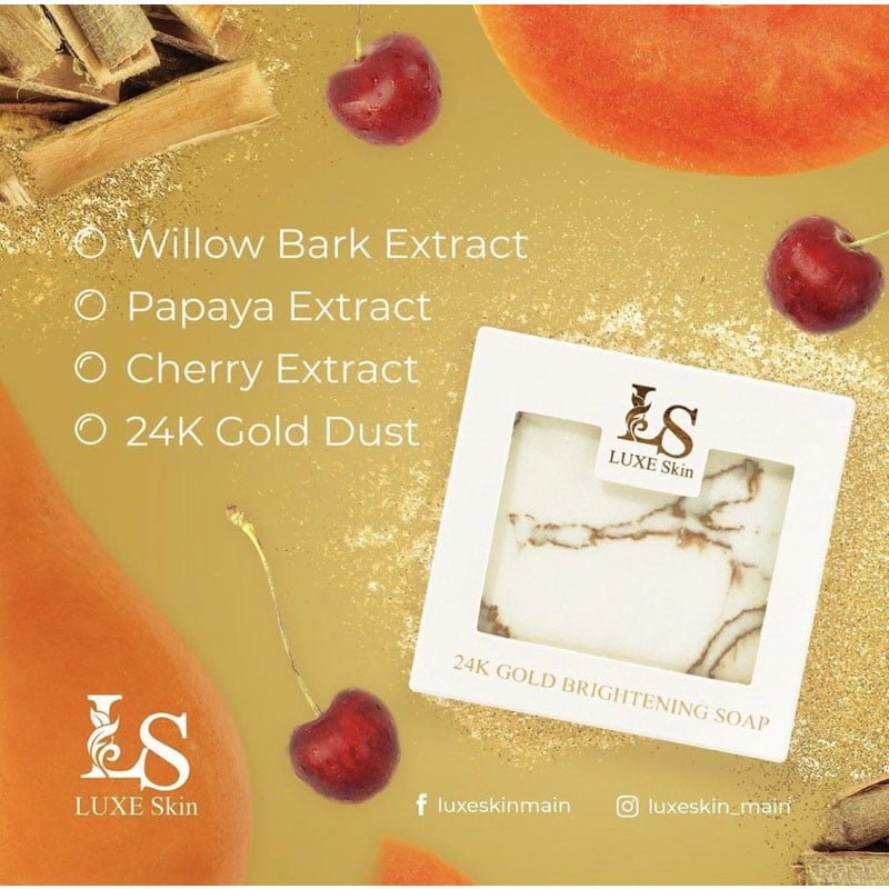 Luxe Skin 24K Gold Brightening Soap 135g