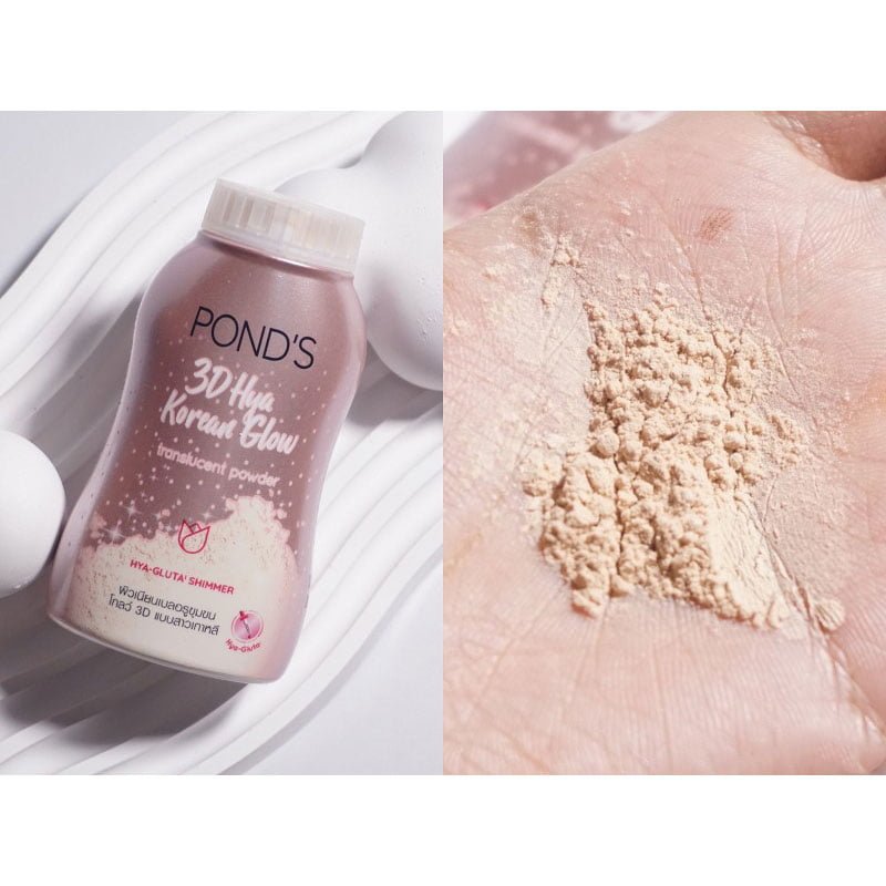 Pond’s 3D Hya Korean Glow Translucent Powder 50g Made in Thailand