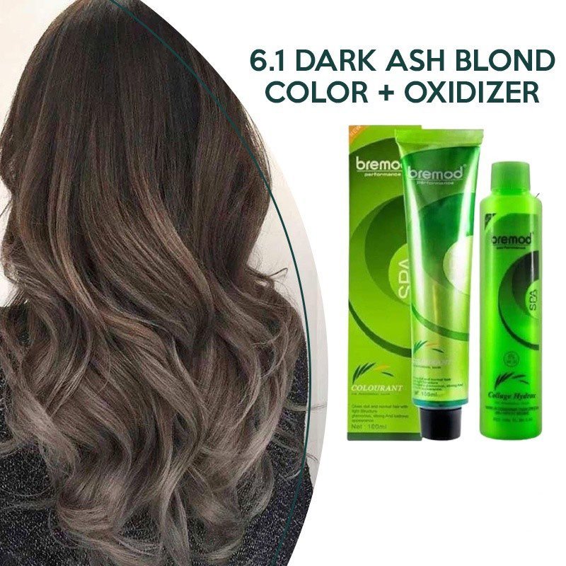 6.1-Dark-Ash-Blond.jpg Bremod Performance 6.1 Dark Ash Blond SPA Hair Color