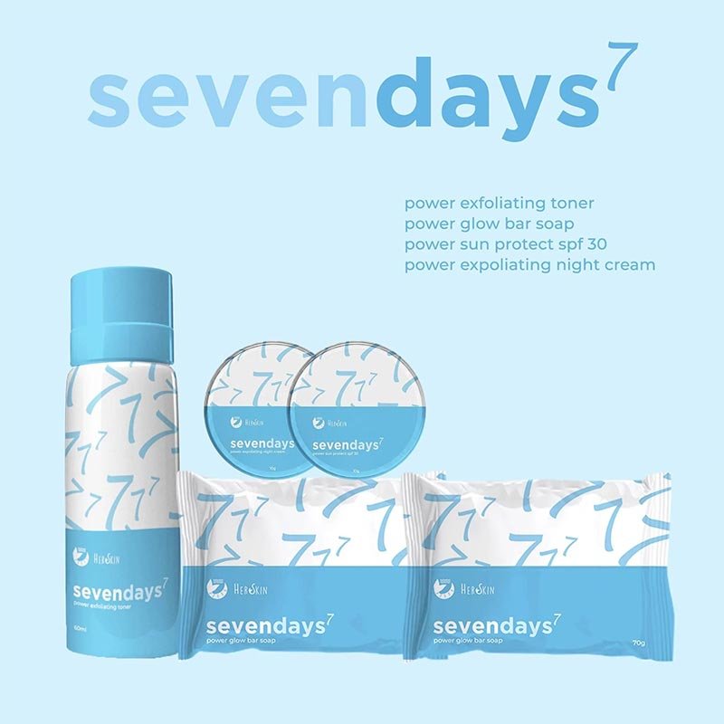 HerSkin Sevendays Power Exfoliating Set by Her Skin