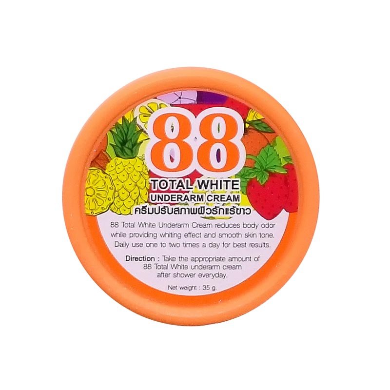 88 Total White Underarm Cream Made in Thailand
