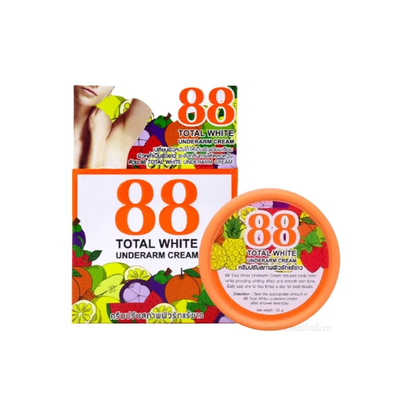 88-Underarm.jpg 88 Total White Underarm Cream Made in Thailand