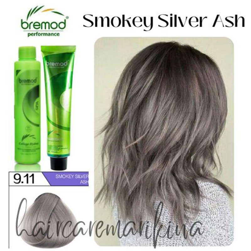 Bremod Performance 9.11 Smokey Silver Ash SPA Hair Color