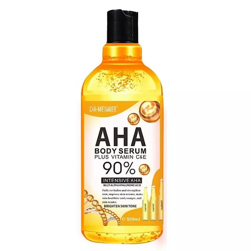 AHA-Body-Serum.jpg Dr. Meinaier AHA Body Serum Plus Vitamin C&E 90% Intensive AHA 500ml