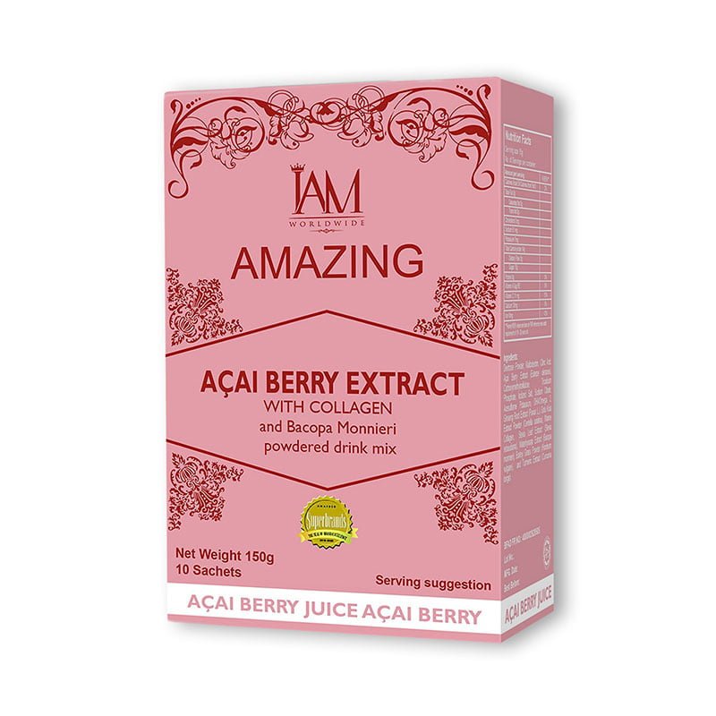 Amazing Acai Berry Extract with Collagen and Bacopa Monnieri