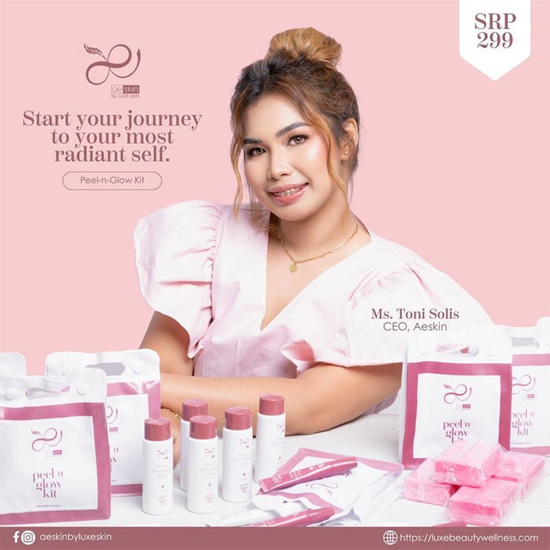 AeSkin Peel ‘N Glow Kit by Luxe Skin