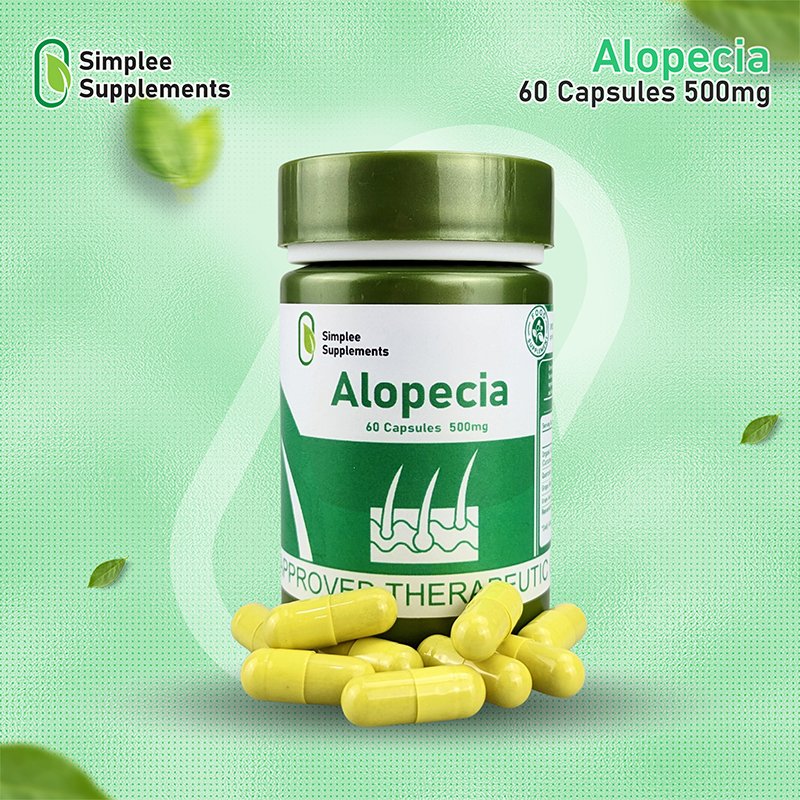 Alopecia.jpg Simplee Supplement Alopecia 60 Capsules 500mg