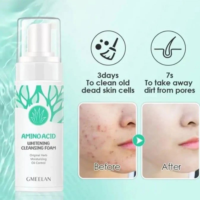 Amino-Acid-1.jpg Gmeelan Amino Acid Whitening Cleansing Foam 150ml
