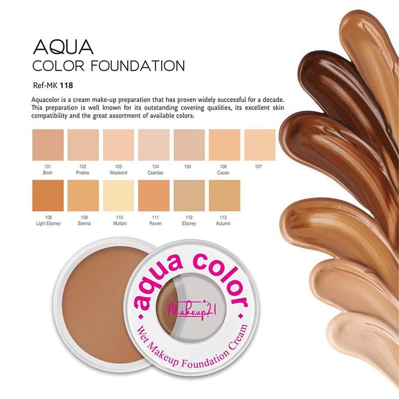 Makeup21 Wet Make up Foundation Cream