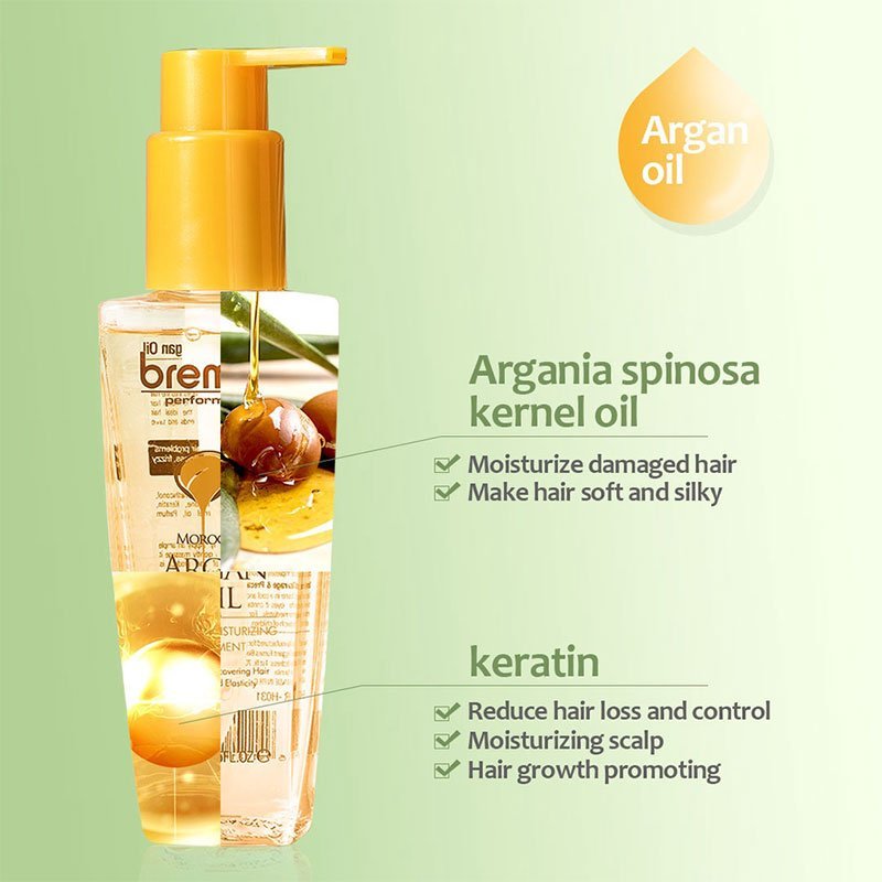 Bremod Moroccan Argan Oil Intense Moisturizing Treatment 100ml