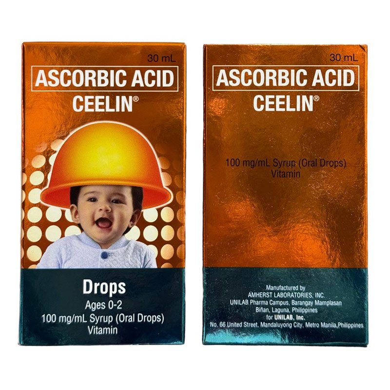 Ascorbic-Acid-Ceelin.jpg UNILAB Ceelin Ascorbic Acid Drops 30ml