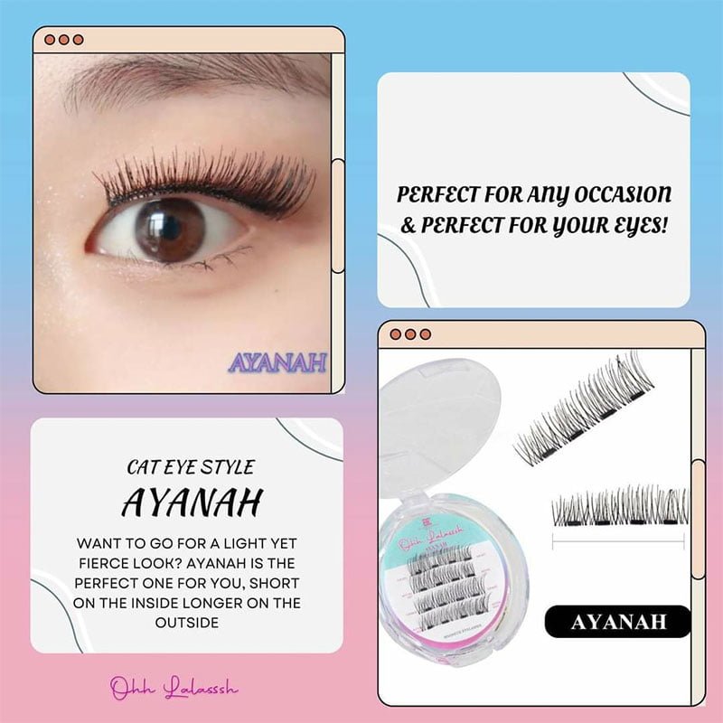 Ohh Lalasssh AYANAH (with applicator) by Beauty Channel