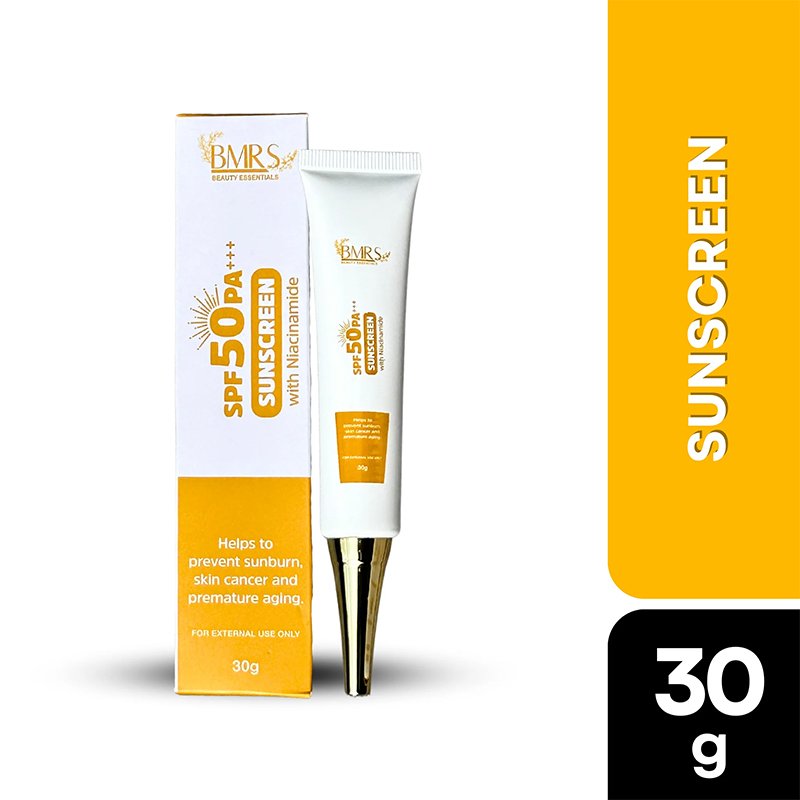 BMRS Beauty Essentials SPF50PA+++ Sunscreen with Niacinamide 30g