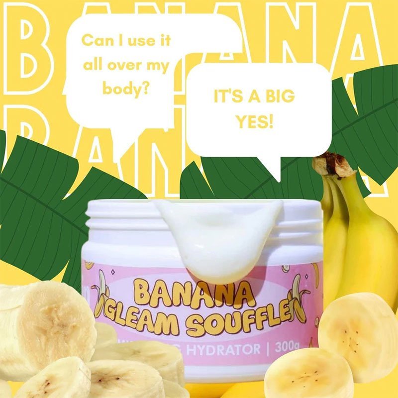 JSkin Beauty Banana Gleam Souffle Illuminating Hydrator 300g