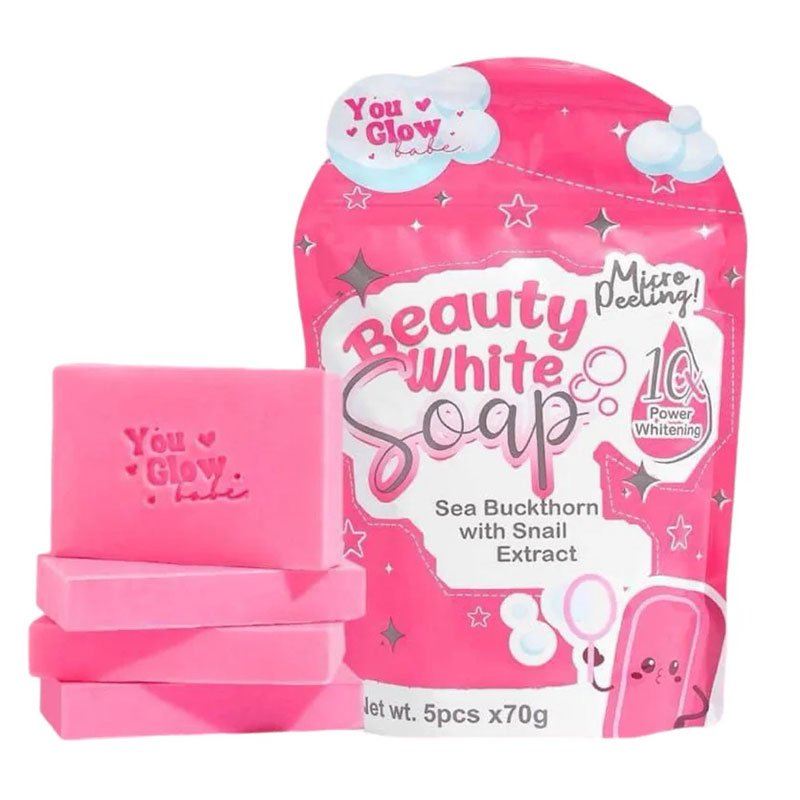Beauty-White-Soap.jpg You Glow Babe Beauty White Soap 5 Bars x 70g
