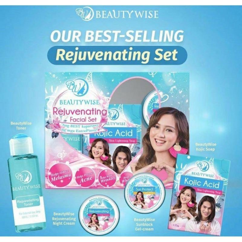 Beauty Wise Rejuvenating Facial Set