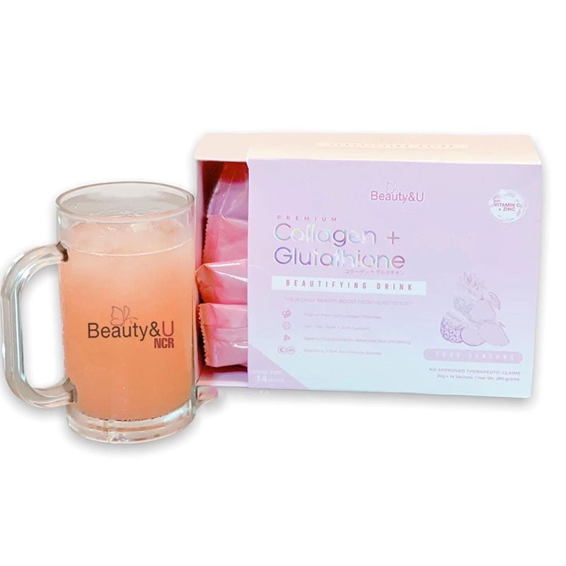 BeautyU-Beautifying-Drink-1.jpg Beauty&U Premium Collagen Glutathione Beautifying Drink with Vitamin C and Zinc