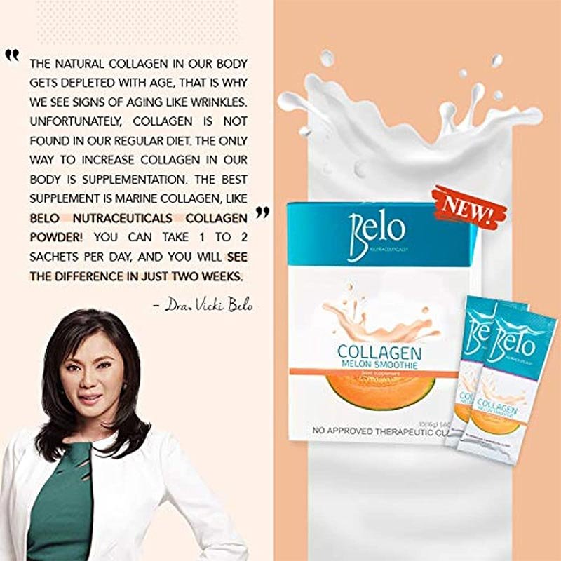 Belo Collagen Melon Smoothie (10 sachets)
