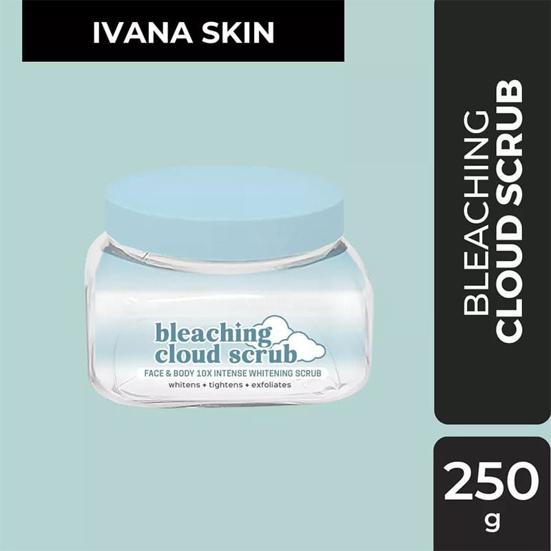 Bleaching-Cloud-Scrub-0.jpg Ivana Skin Bleaching Cloud Scrub Face & Body 10x Intense Whitening Scrub