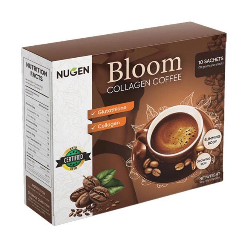 NUGEN Bloom Collagen Coffee 10 Sachets