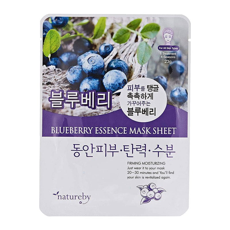 Natureby Blueberry Essence Mask Sheet