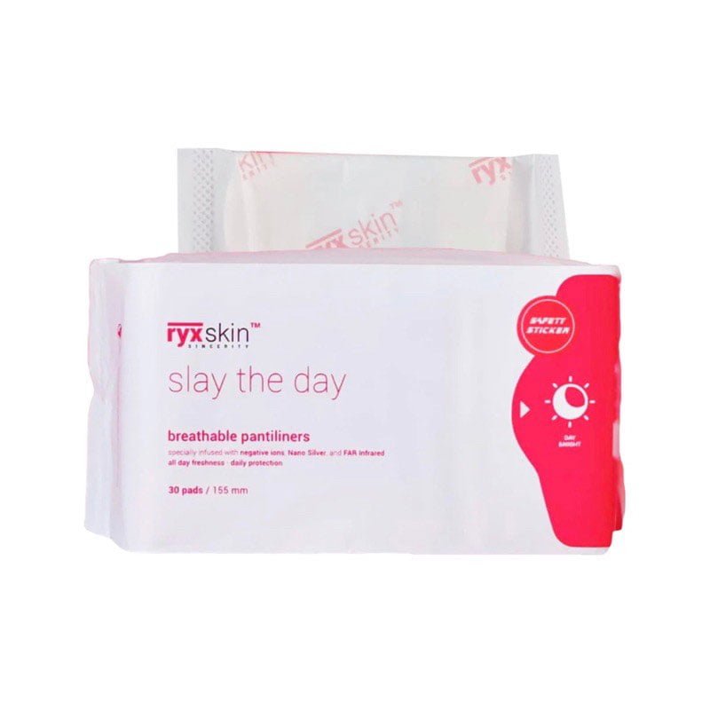 Breathable-Pantiliners.jpg RyxSkin Sincerity Pantiliner With Negative Ion, Nano Silver and FAR Infrared (30 liners)