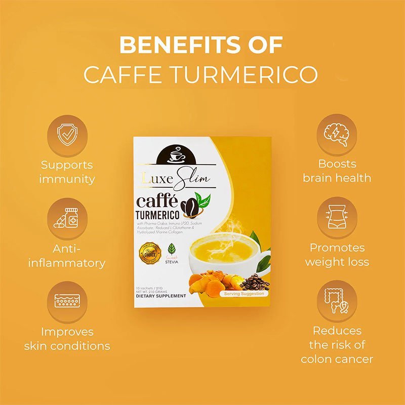 Luxe Slim Caffe Turmerico