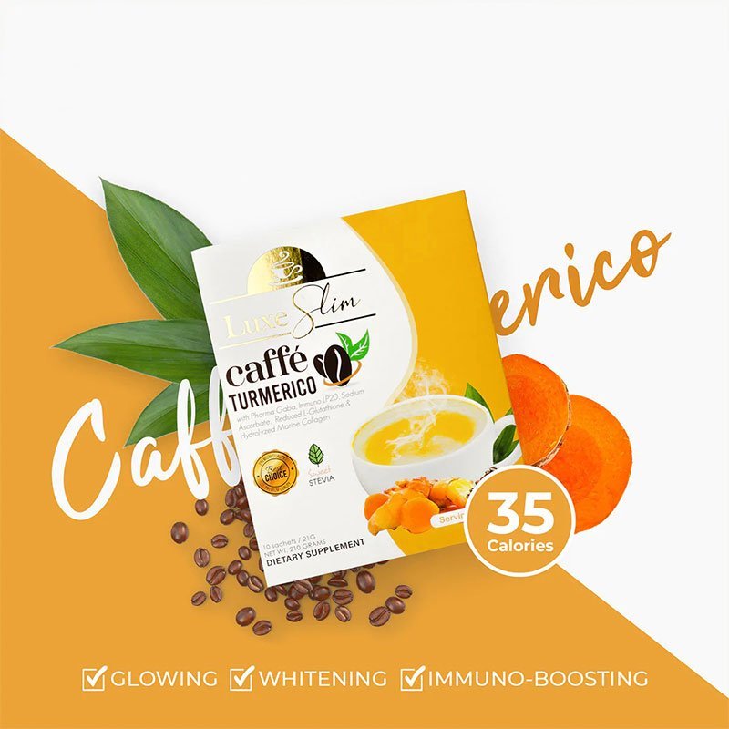 Luxe Slim Caffe Turmerico