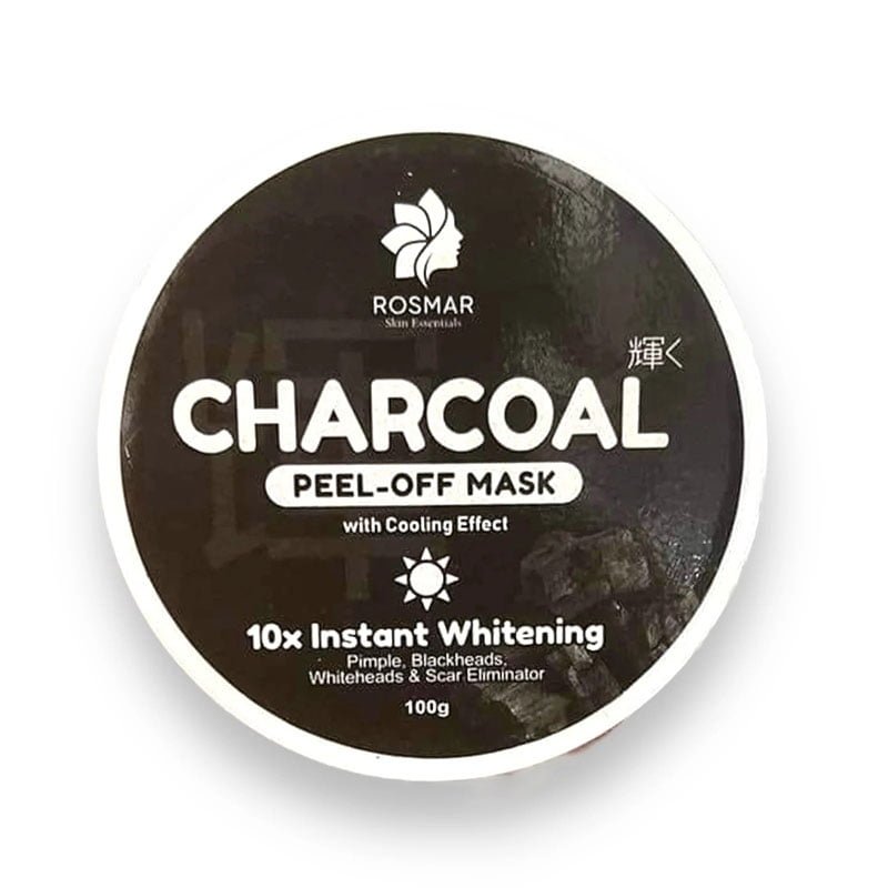 Charcoal-Mask-1.jpg Rosmar Charcoal Peel off mask with Cooling Effect 100g