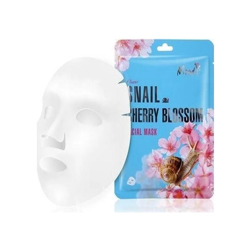 Cherry-Blossom-Facial-Mask-1.jpg Moods Skincare Flower Snail Cherry Blossom Facial Mask