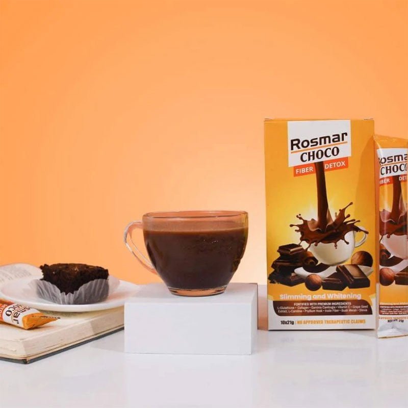 Rosmar Choco Fiber Detox Slimming & Whitening Drink