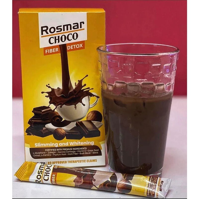 Choco-1.jpg Rosmar Choco Fiber Detox Slimming & Whitening Drink