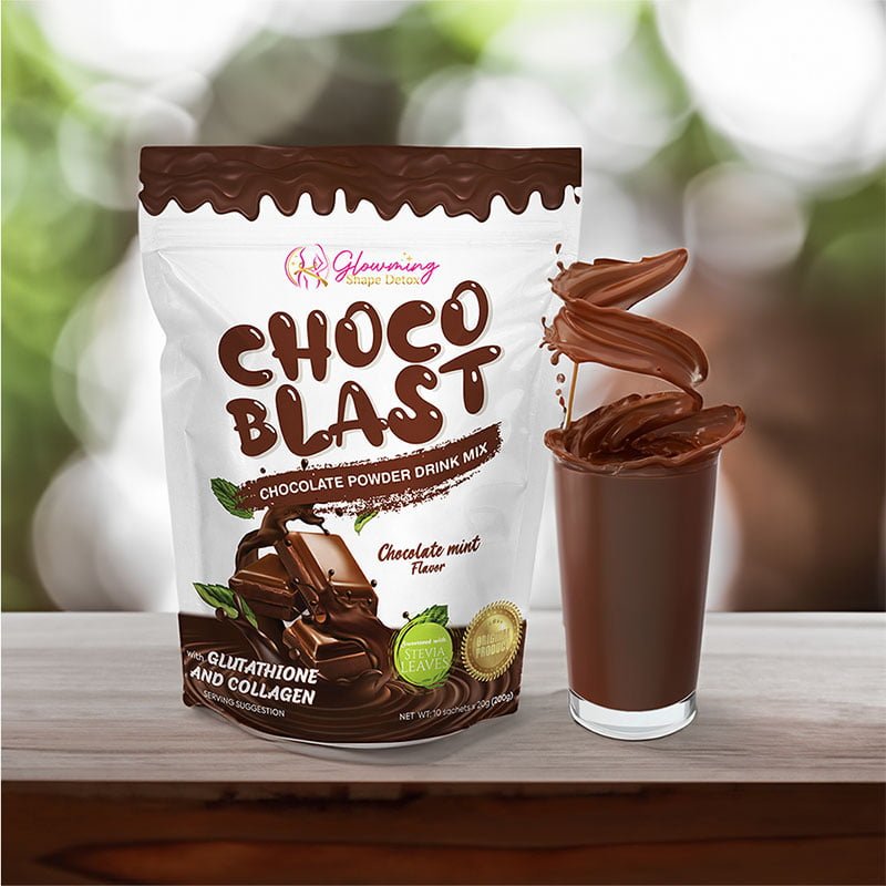Glowming Shape Detox Choco Blast Chocolate Powder Drink Mix