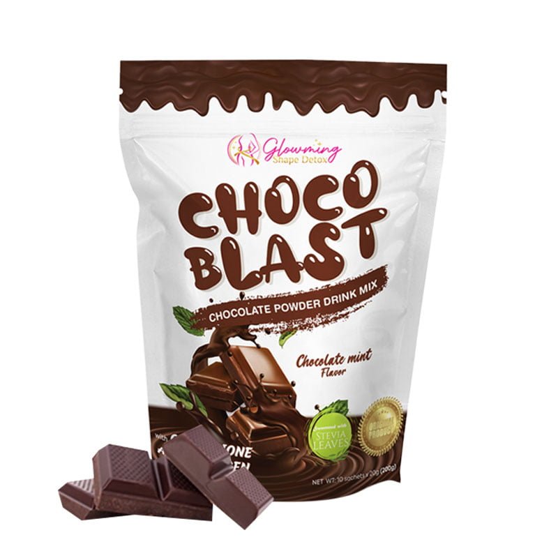 Choco-Blast.jpg Glowming Shape Detox Choco Blast Chocolate Powder Drink Mix