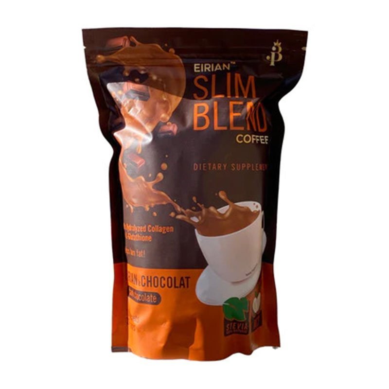 Chocolate.jpg EIRIAN Slim Blend Dark Chocolate Coffee with Hydrolyzed Collagen and L-Glutathione 10 Sachets x 21g