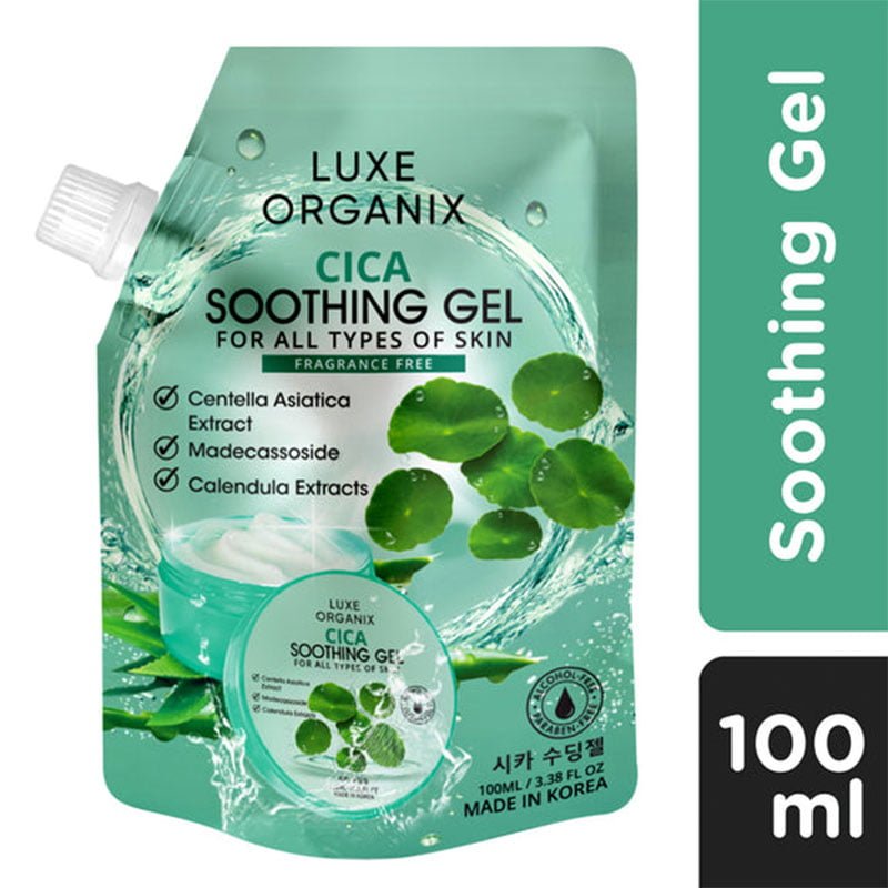 Cica.jpg Luxe Organix Cica Soothing Gel 100ml Made in Korea