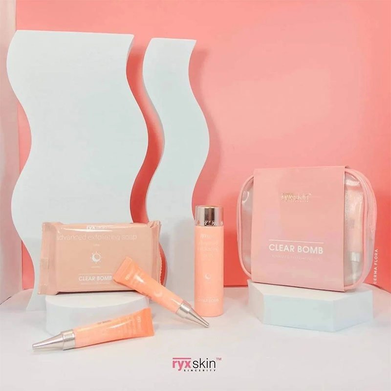 Ryx Skincerity Clear Bomb Advanced Exfoliating Kit