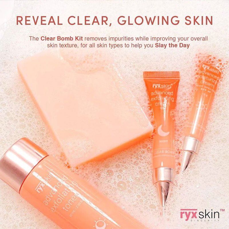 Ryx Skincerity Clear Bomb Advanced Exfoliating Kit