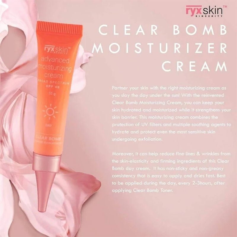 Ryx Skincerity Clear Bomb Advanced Exfoliating Kit