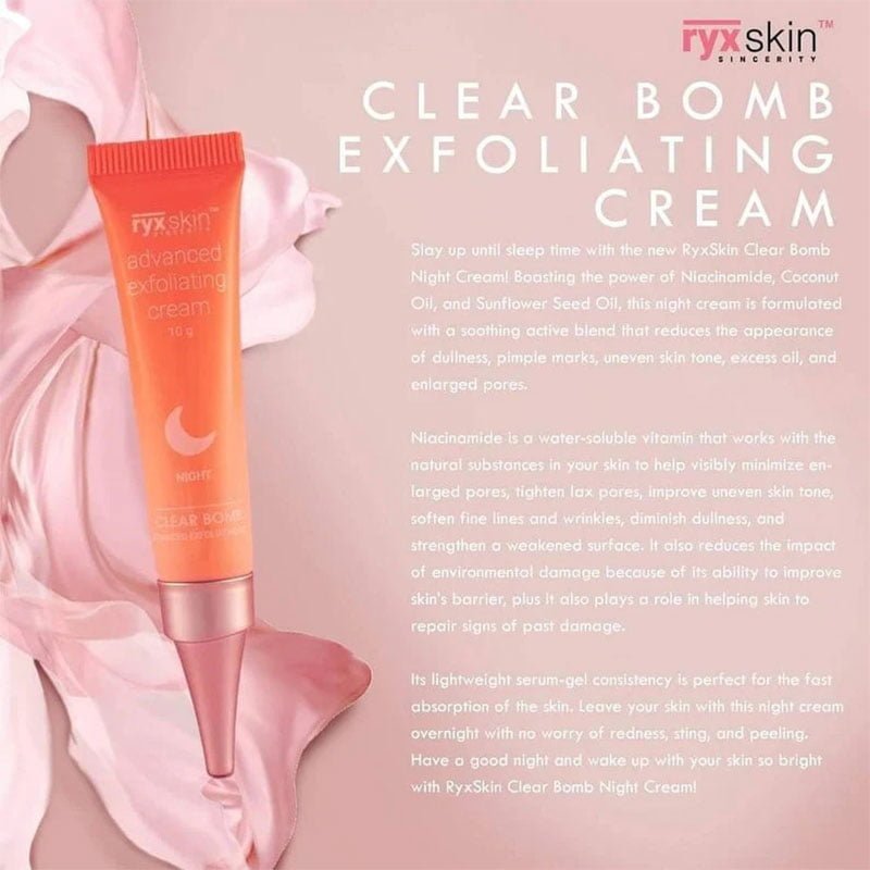 Ryx Skincerity Clear Bomb Advanced Exfoliating Kit