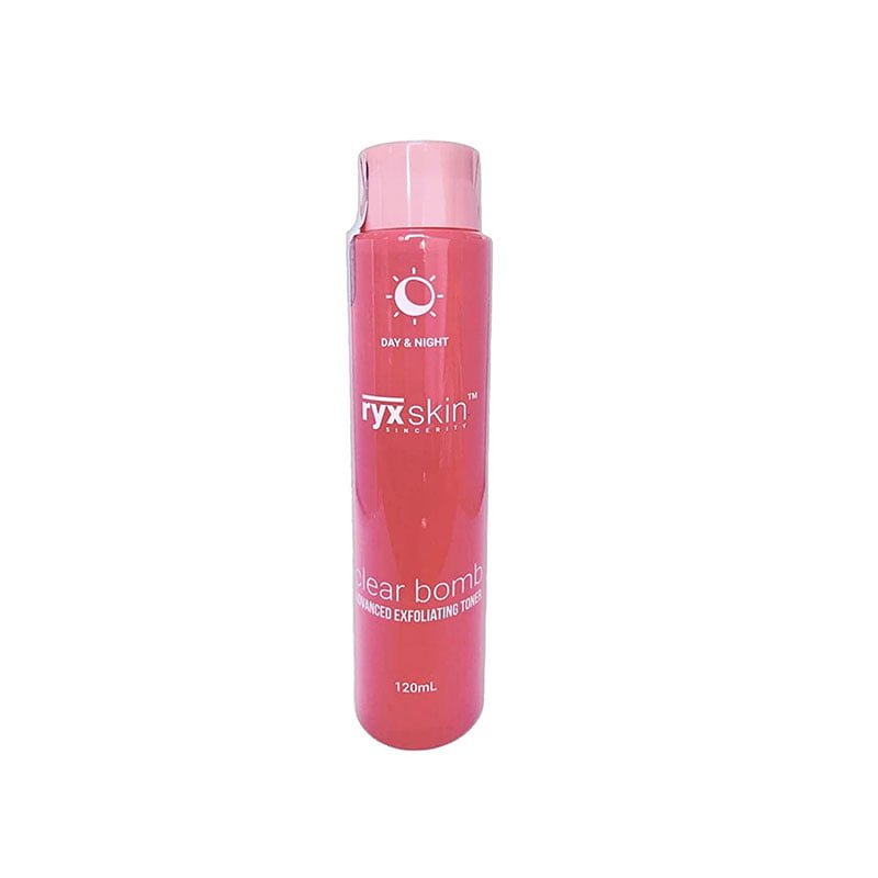 Clear-Bomb-Toner-120ml.jpg Ryx Skincerity Clearbomb Advanced Exfoliating Toner 120ml
