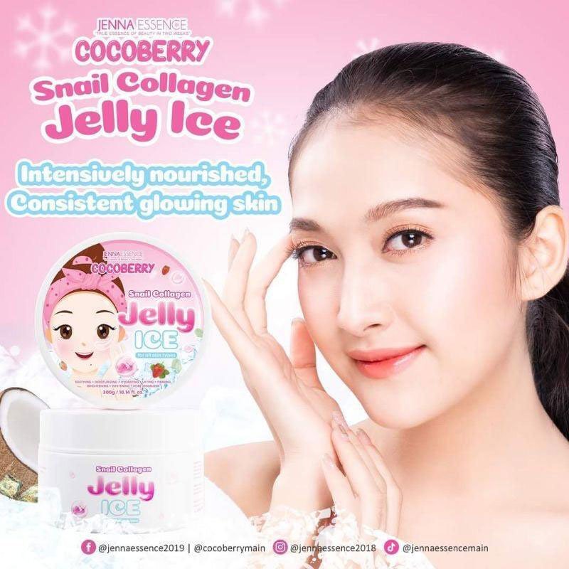 Jenna Essence Cocoberry Snail Collagen Jelly Ice 300g