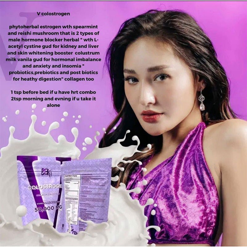 Colostrogen-1.jpg V Colostrogen Vanilla Milk Powder 50,000mg Food Supplement