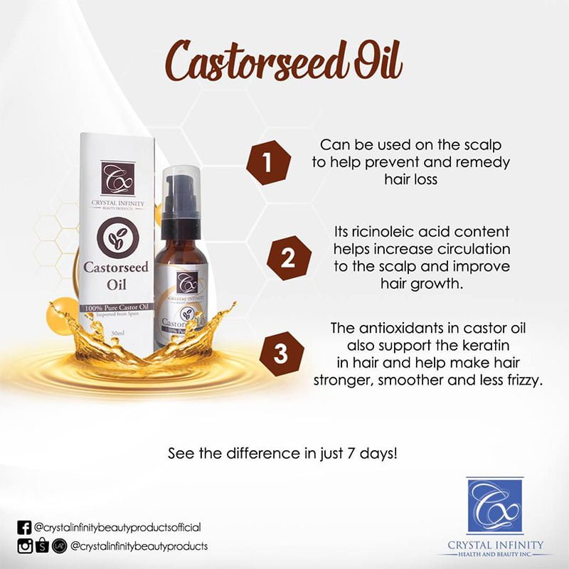 Crystal-Infinity-1.jpg Crystal Infinity Castor Seed Oil 30ml