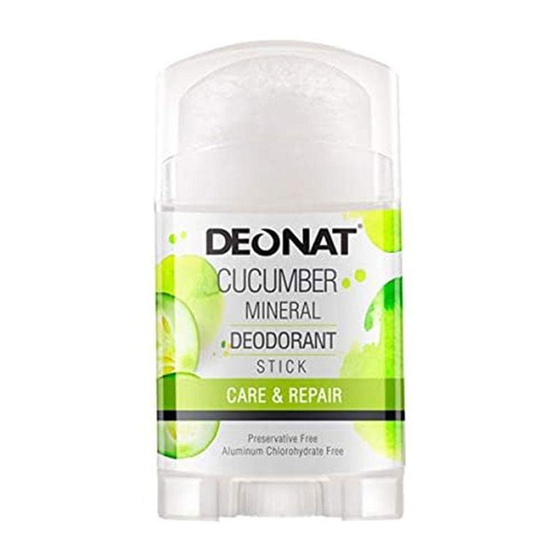 Cucumber.jpg Deonat Cucumber Mineral Deodorant Stick Care & Repair 100g Product of Thailand