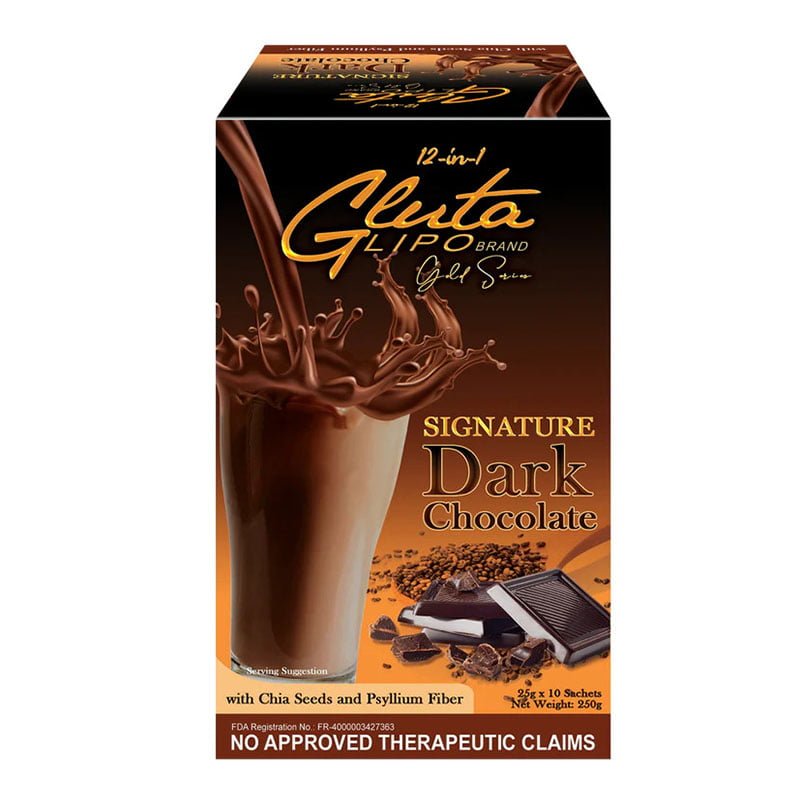 Dark-Chocolate-2.jpg Glutalipo 12 in 1 Gluta Lipo Gold Series Signature Dark Chocolate – 10 Sachets